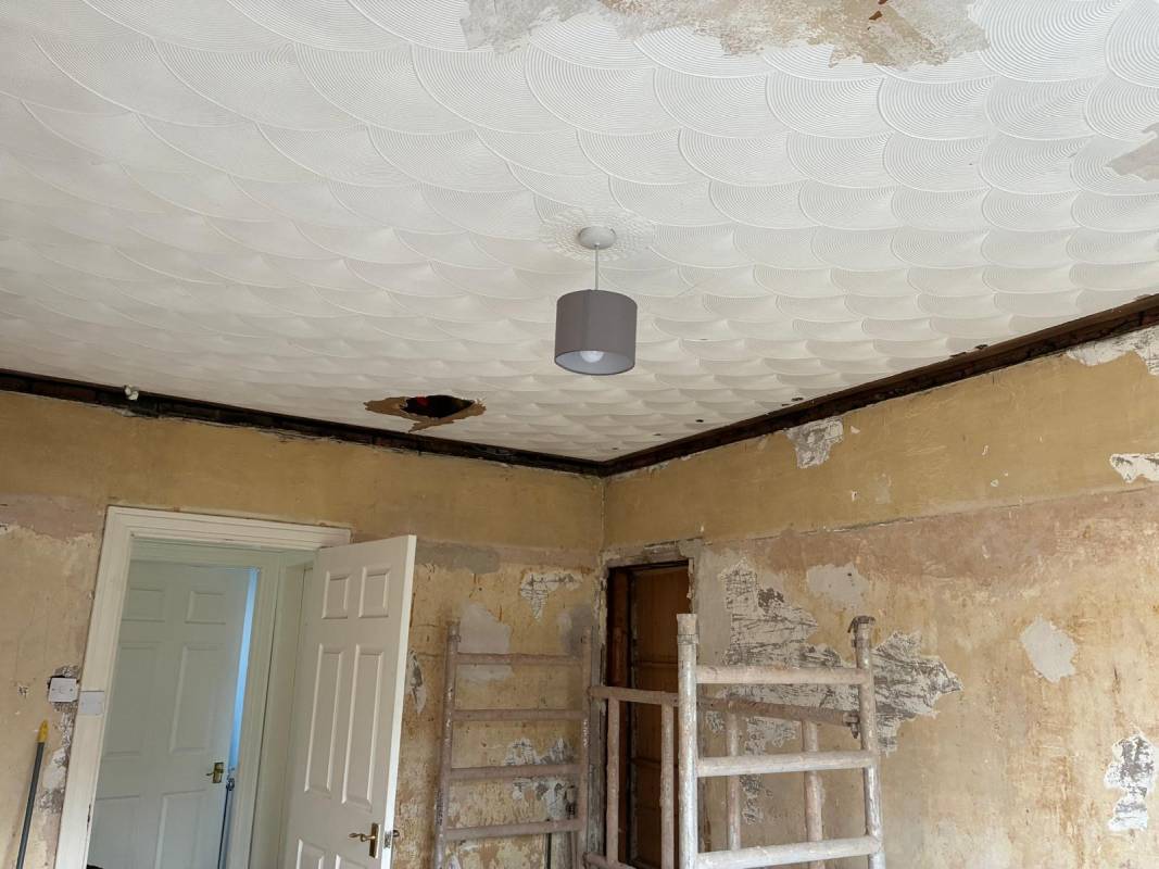 skimmed Walls ready for Painting Main Photo